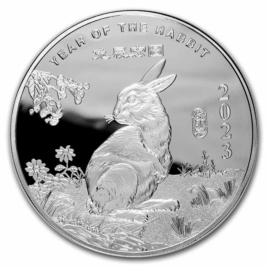 10 oz Silver Round - APMEX (2023 Year of the Rabbit) | eBay